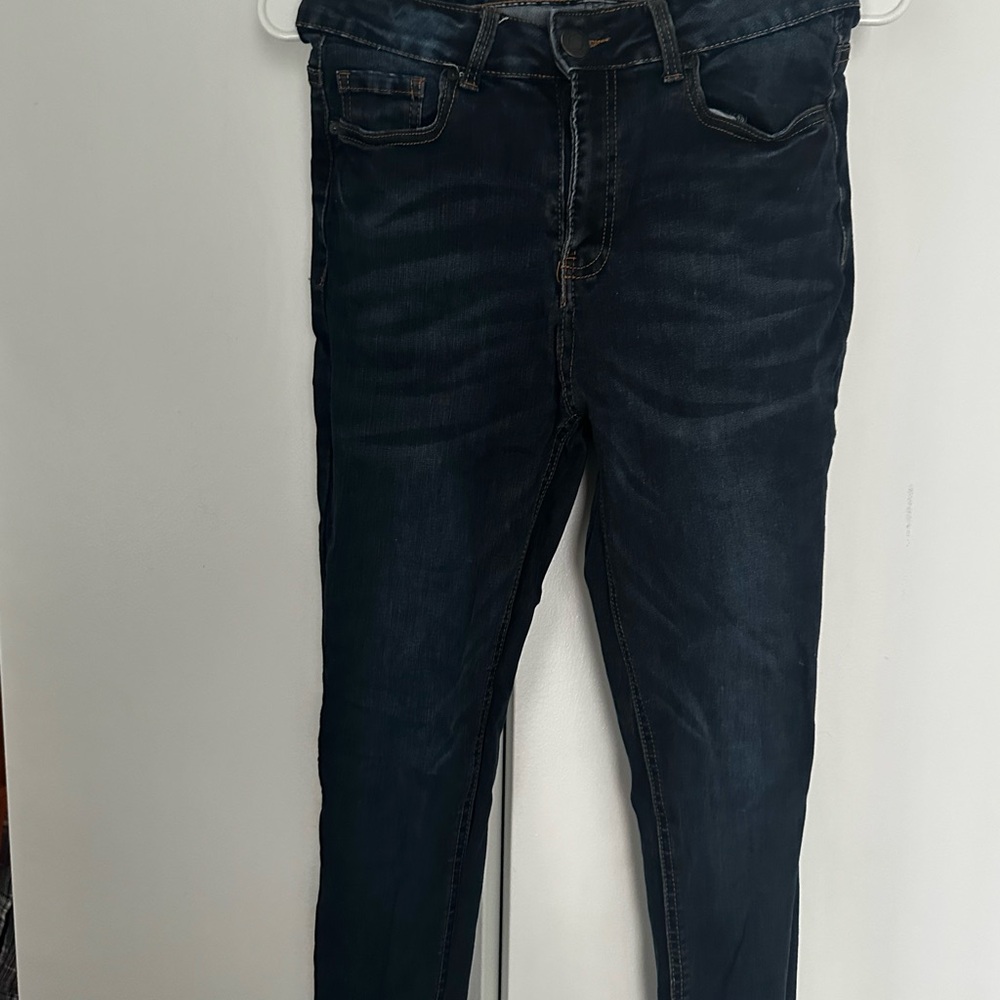 Classic Navy Skinny Jeans for Women